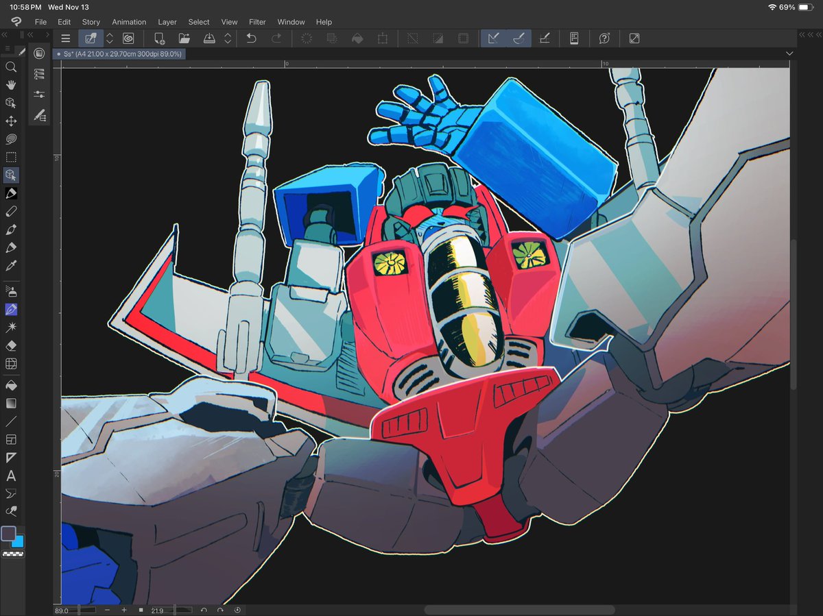 #transformers 
I should redraw my first screamer maybe 🕺