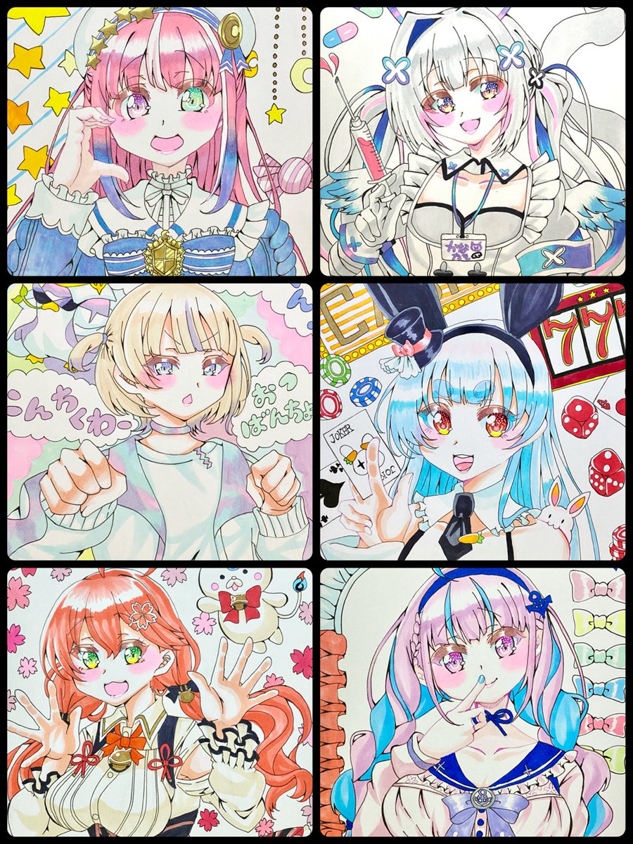 現在販売中の色紙一覧です。