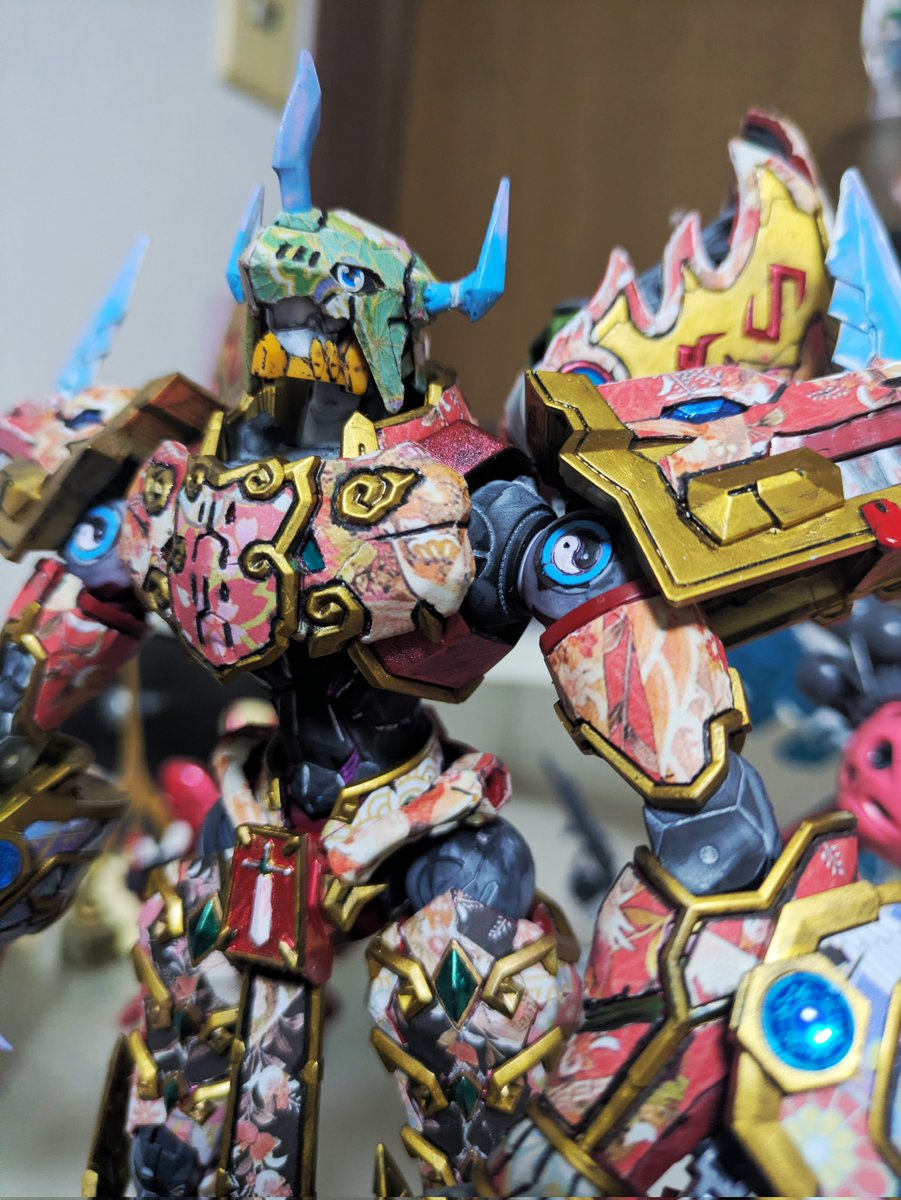 隠れてしまうところまでしっかり模様が入っててこだわりを感じる