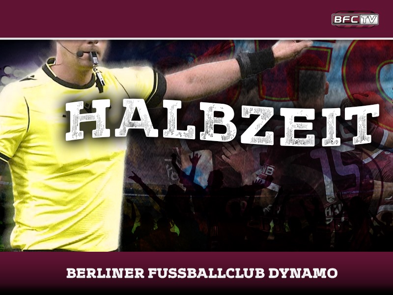 BFCDynamo's tweet photo. Halbzeit auf dem Sportplatz Am Rosenhag. Der Gastgeber führt mit 1:0. Unser #BFCDynamo zwar mit 75% Ballbesitz aber eben ohne greifbare Torgefahr. #EMBFC https://t.co/fF5sbeyanT