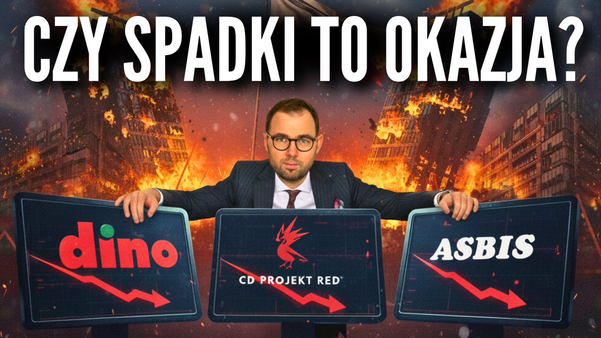 Akcje tych 3 spółek spadają! Czy warto w nie zainwestować?

Link do nagrania znajdziesz w komentarzu 😉