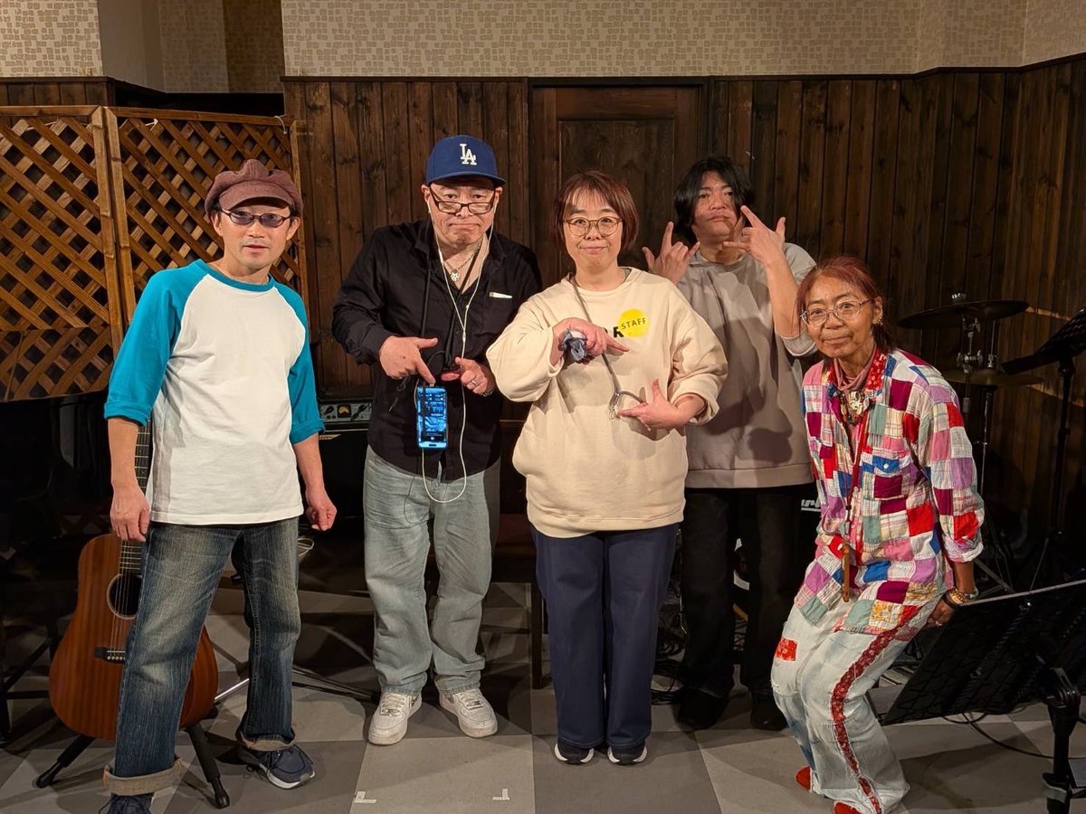 今日は大勢来てくれて本当に感動しました。ライブの出来は今年一番だっ