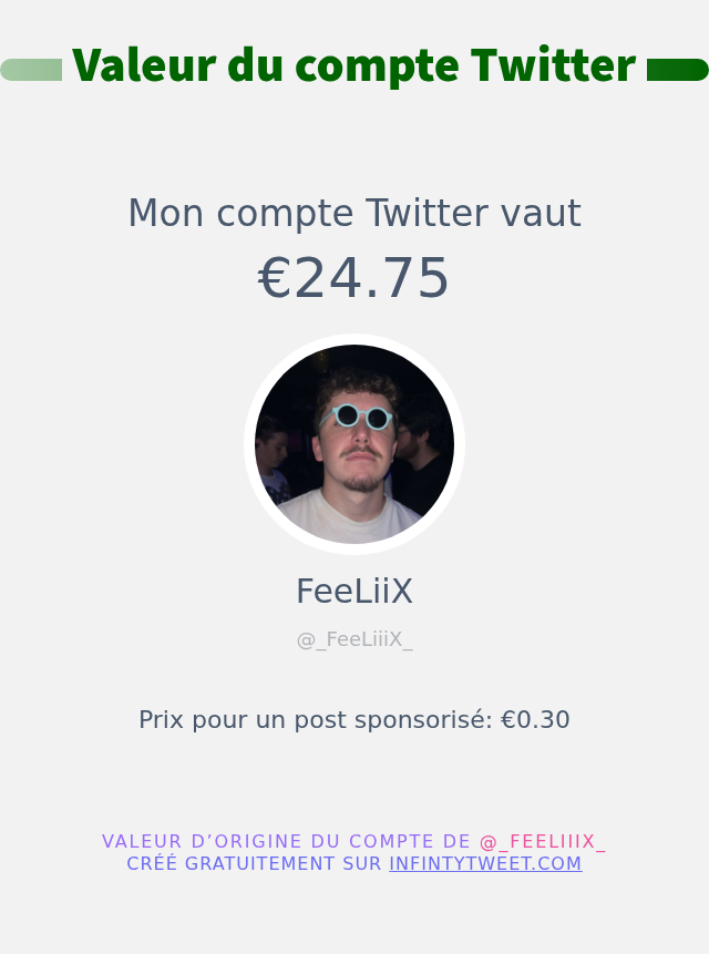 FeeLiiX tweet media