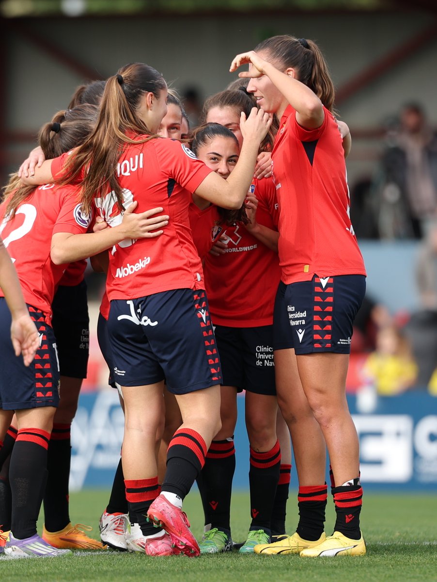 Osasuna_fem's tweet image. 🍍¡Gran victoria, rojillas!

#OsasunaFemRealOviedo