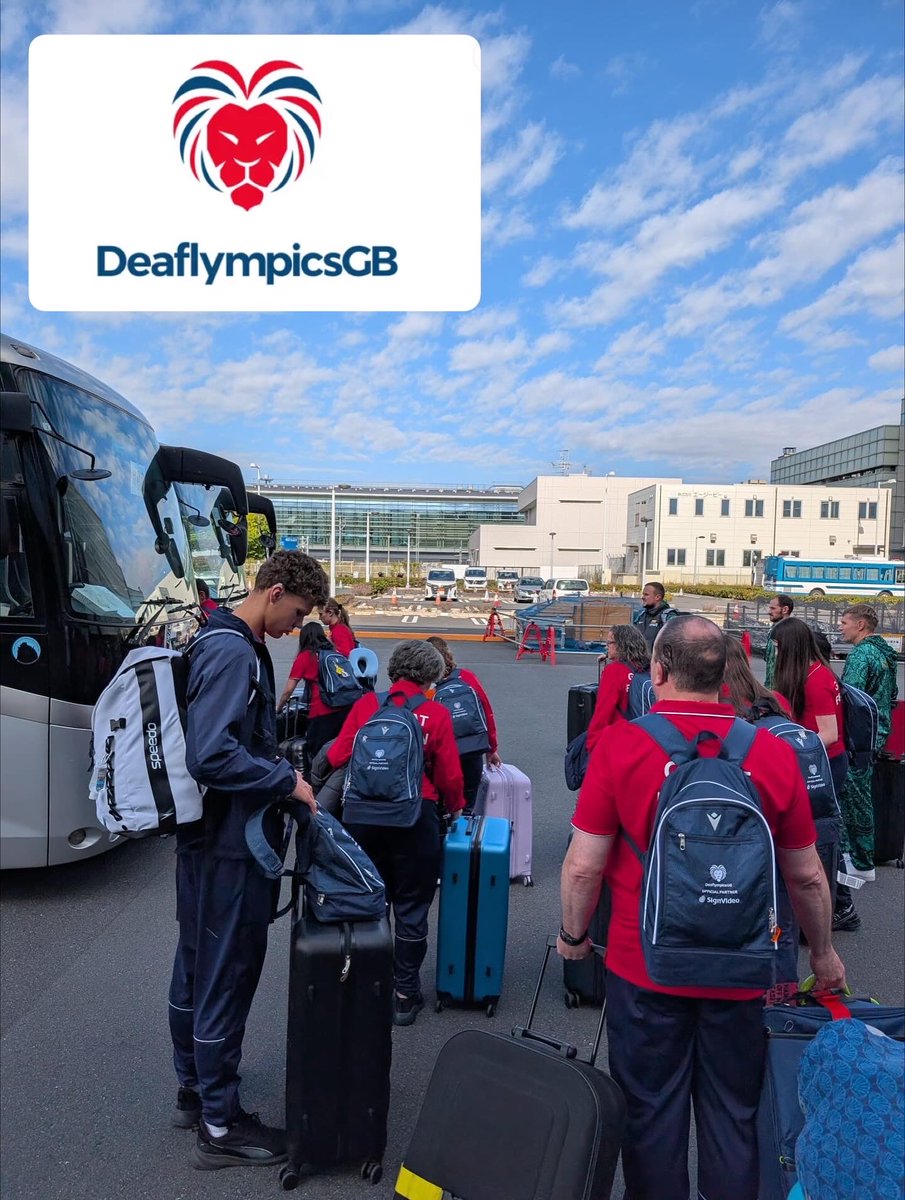 gbdeafswimming's tweet image. The @DeaflympicsGB Swimming Team have arrived  in #Tokyo. 

Accreditation ☑️
Hotel check-in ☑️
Refuel  ☑️
Team Meeting ☑️

Time to sleep
@deafsport @Deaflympicsgb  @dspyawards  @SignVideo 

#notlongtogo #timetosleep #tokyo #deaflympics #athletes #resttime #swimmer #inspiring