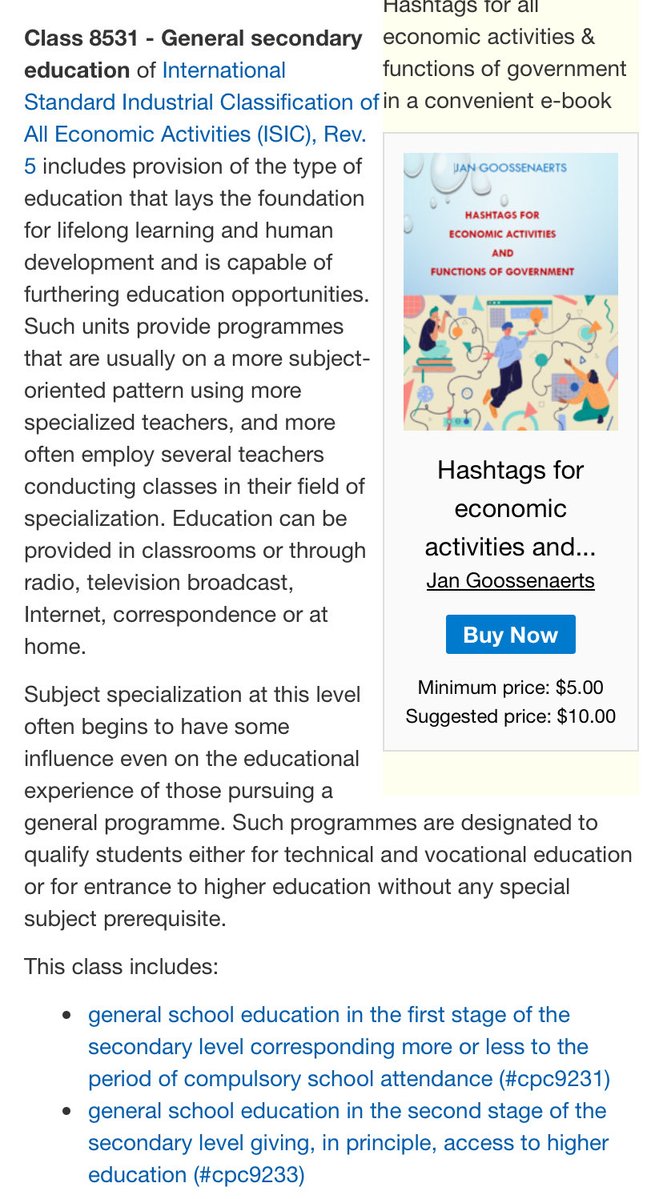 collaboratewiki's tweet image. General secondary education #isic8531 -was #isic8521 - in India: #isic8531IN ( #isic8521IN)

enss.wikidot.com/item:isic8531