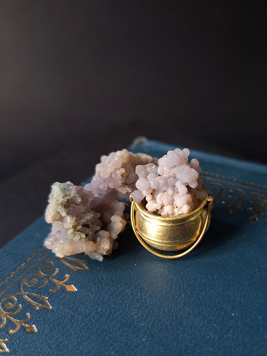 gift_maker01's tweet image. คอลนี้เหมาะกับเกรป​อาเกต​มาก​จับมา​คู่กันแล้วน่ารักเหมือนฟองปุดๆจากหม้อยาเลยค่ะ✨