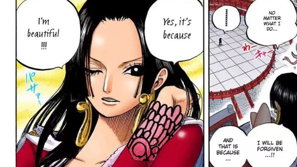 tangerine2mikan's tweet image. Nami is better than Hancock. I mean in every way.