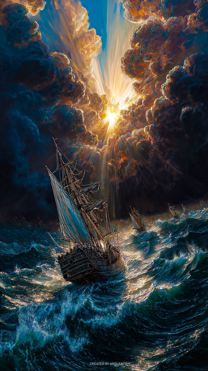 AnglsAI's tweet image. Faith in the storm