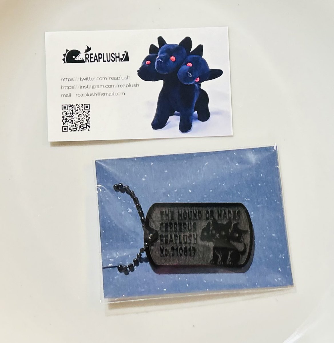 ケルベロス ぬいぐるみ REAPLUSH ケルベロス ぬいぐるみ Black | REAPLUSH