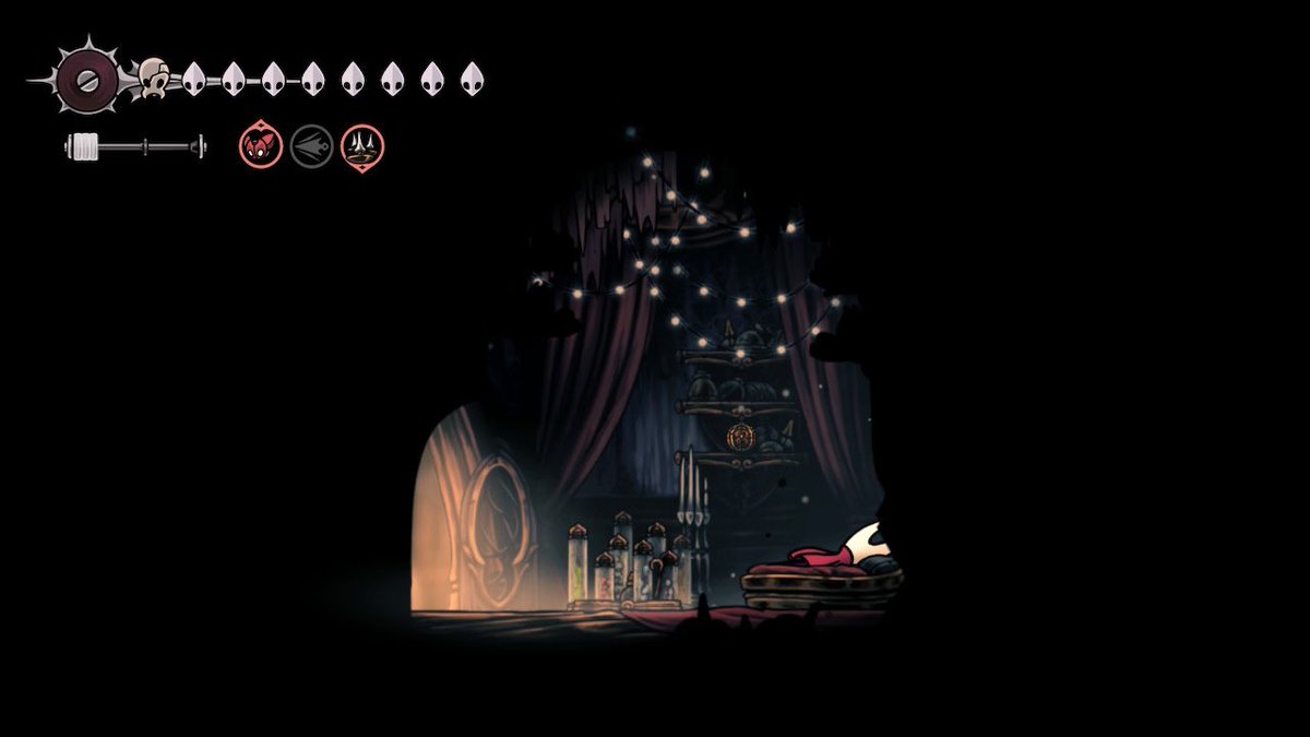 #Silksong クリアできましたー！真の？ラスボス戦、激闘でした😭 このゲーム2,300円ですよ？コスパがおかしいです。個人的に神ゲーオブザイヤーと言ってしまいます。今日はぐっすり眠れそう笑 やり込みもやっていくかな🪡