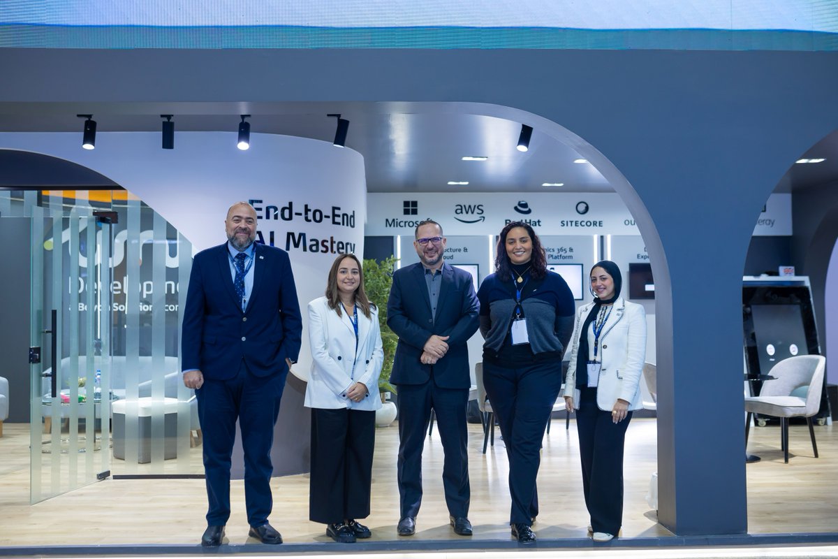 linkdevelopment's tweet image. Cairo ICT 2025 has officially begun!

We’re thrilled to kick off another year of innovation and digital leadership at Hall 1, Egypt International Exhibition Centre.

Today, we’re unveiling the full Link Development experience — featuring cutting-edge Agentic AI, Cloud, and…