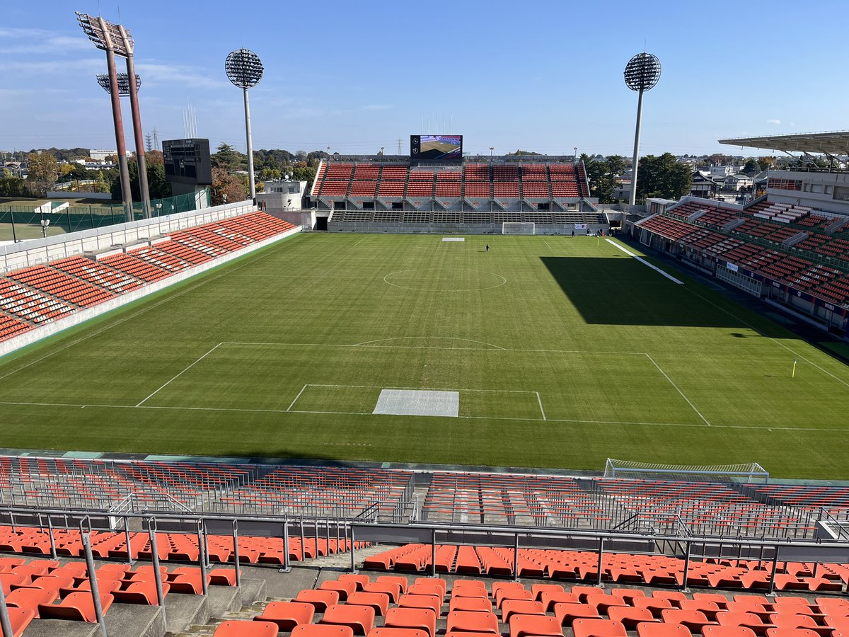 ナッカムスタジアム 今日はNACK5スタジアムの スタジアムツアーに参加して来ました