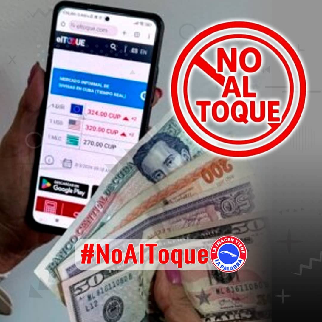 Por su papel subversivo y extremadamente dañino para nuestra economía yo digo: #NoAlToque