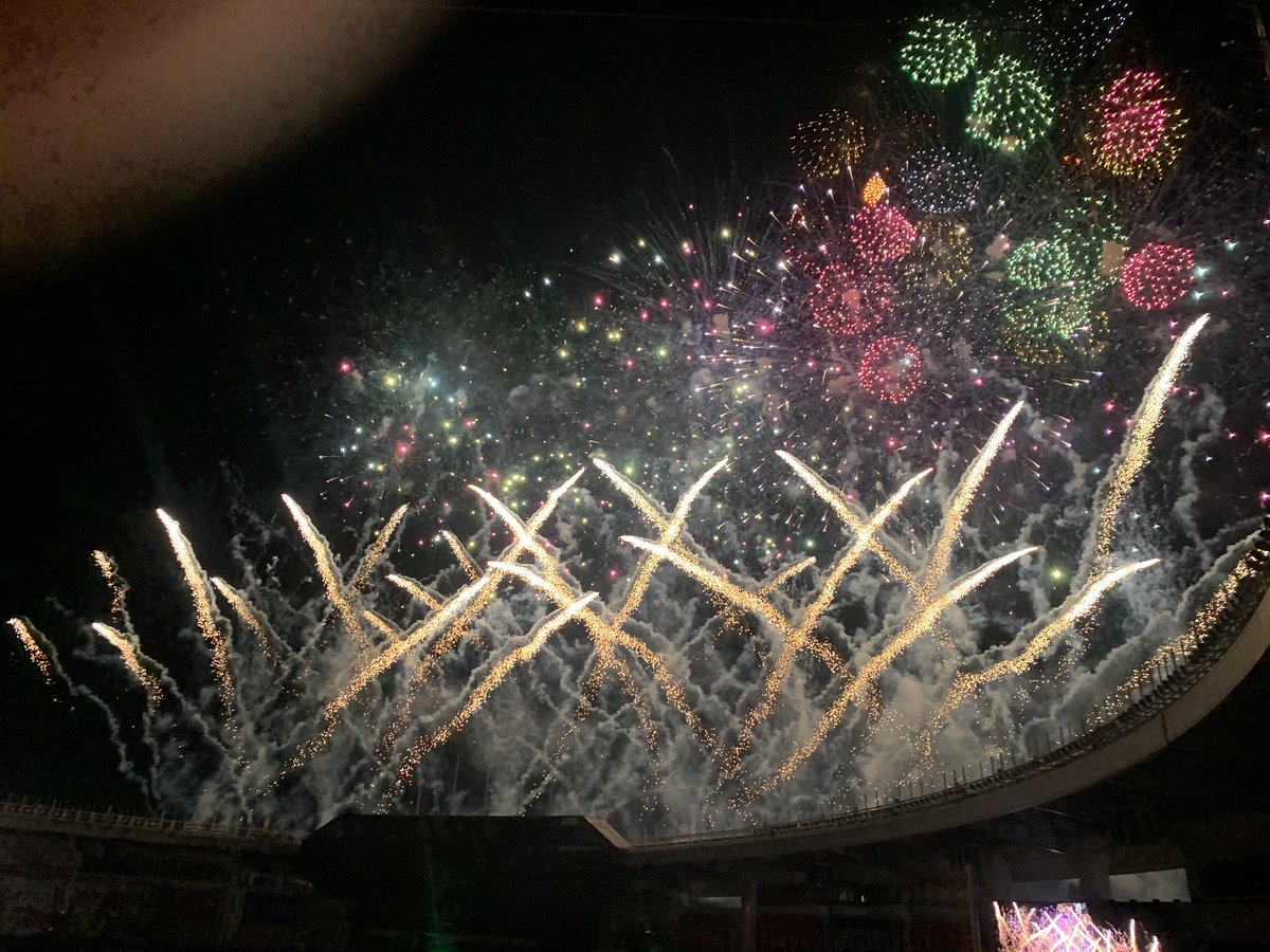 花火写真難しすぎだけど記念に上げちゃう