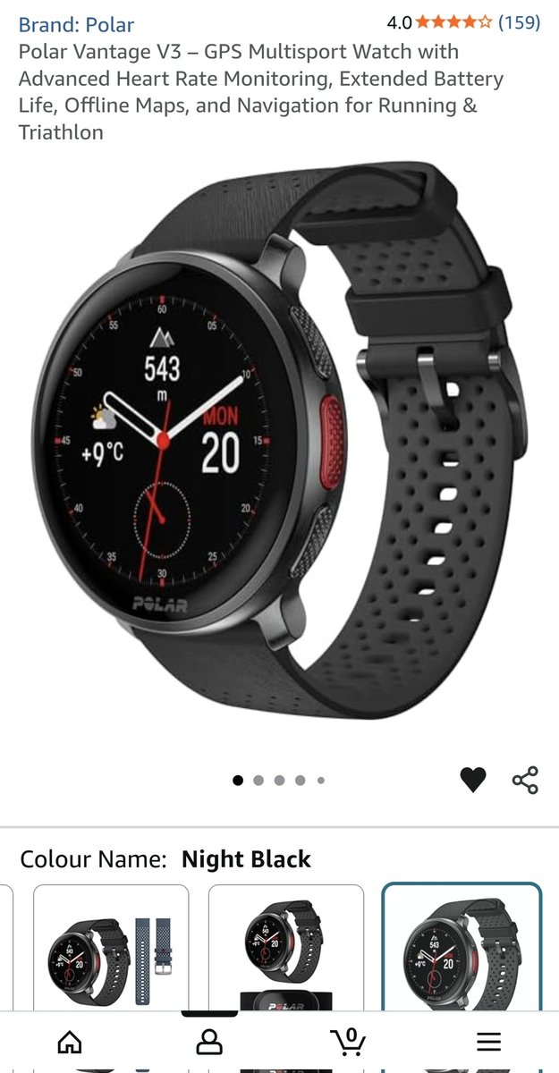 saszynski's tweet image. Po dogłębnych analizach i oglądaniu recenzji, następca mojego Venu 2 zostaje Polar Vantage v3.
Wygrał styl, rozbudowane funkcje treningowe i tryb recovery.
Teraz czekam na oferty black frajdejowe. 😎
