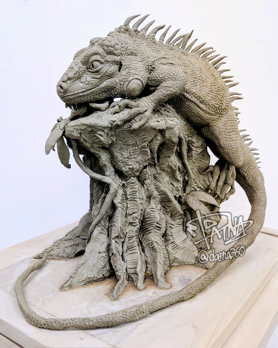 daina360's tweet image. 過去の造形作品だけど、水粘土で作ったお気に入りの4枚🤗✨️
#造形 #Sculpture  #Modeling