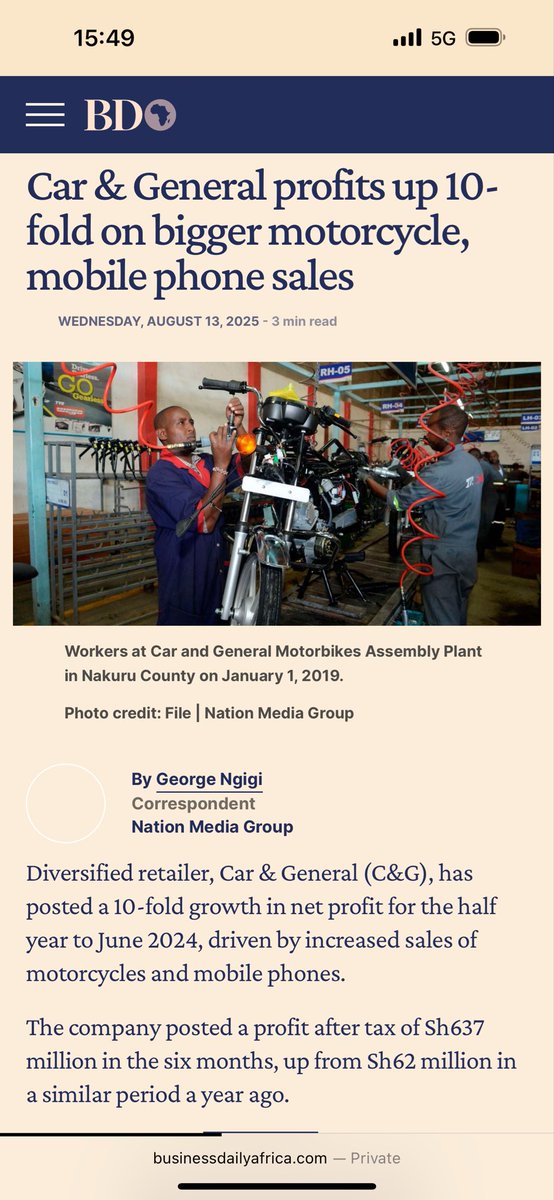 DavidNdii's tweet image. Which is your economy? C&amp;amp;G sold more bikes, phones to hustlers, Carbacid more gases to food processors, kengen &amp;amp; kplc more electricity, all benefited from macro-stability. You must be in the tenderpreneur  #UpperDeck consumer economy. I warned you the  LPO economy would shrink.