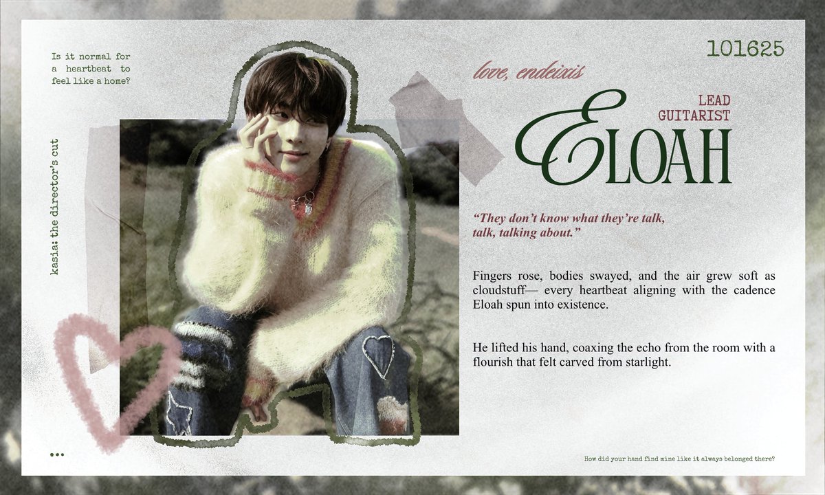 📼 𝐄LOAH ༘˖° tweet media