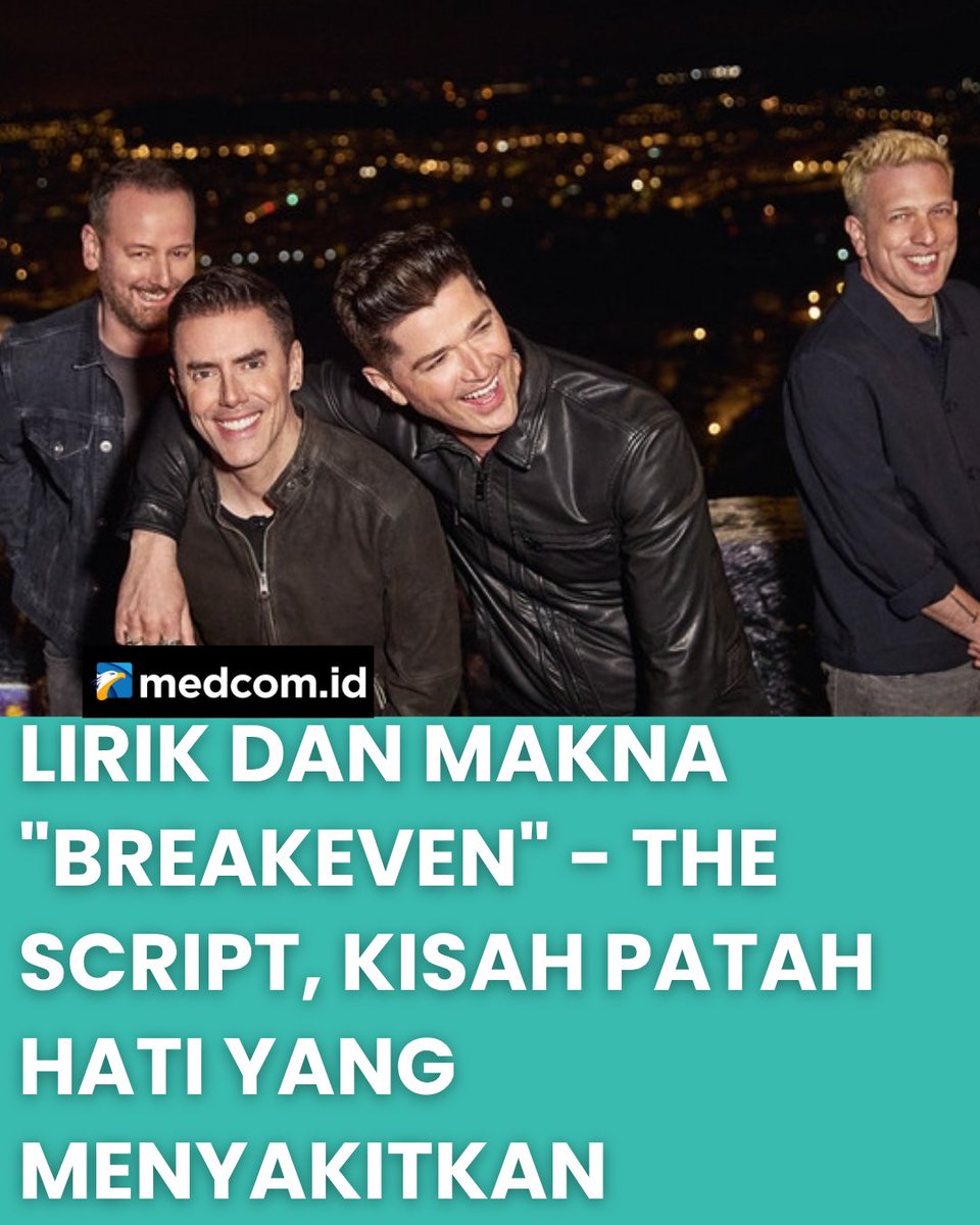 medcom_id's tweet image. &quot;Aku nyaris tidak bisa bernapas, tapi kamu baik-baik saja.&quot; 😭

Baca selengkapnya yuk!
medcom.id/hiburan/musik/…

#Breakeven #TheScript #Medcomid #Mudamemberiarti