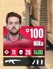 Niko every time there is an important match