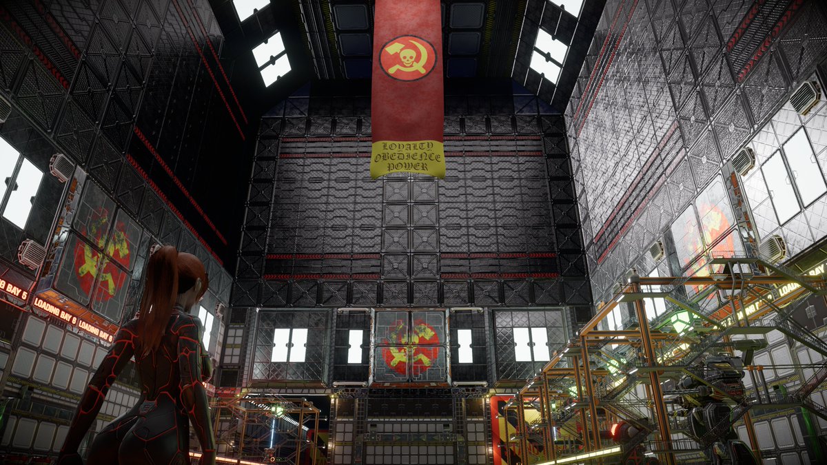 BadlyWe's tweet image. Reworked mech deployment hanger bay.
#indiegame #indiedev #madewithunity