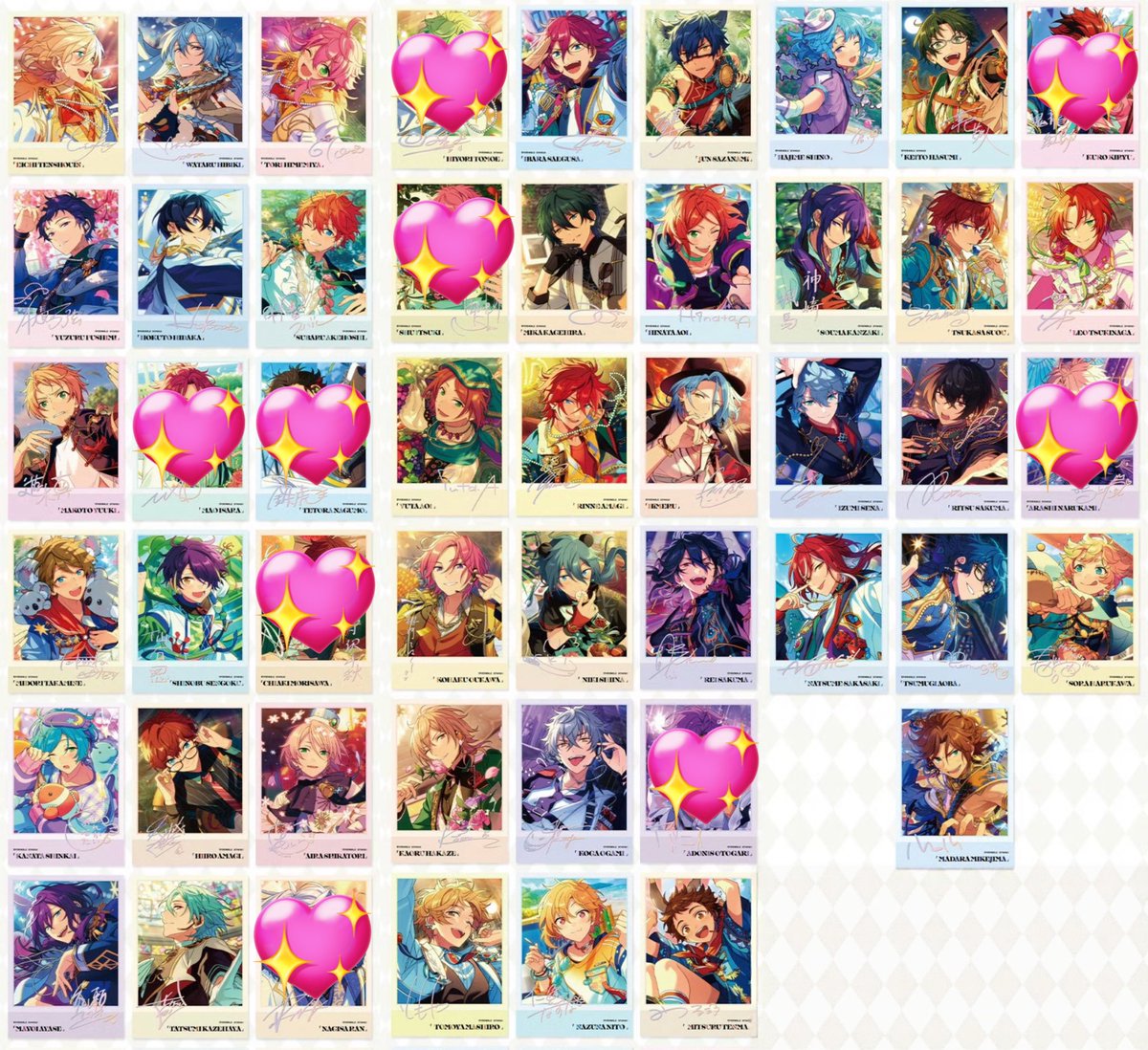 交換 譲渡】 あんスタ 星幻時序 中国 ポラロイド 第四弾 譲→英智 渉