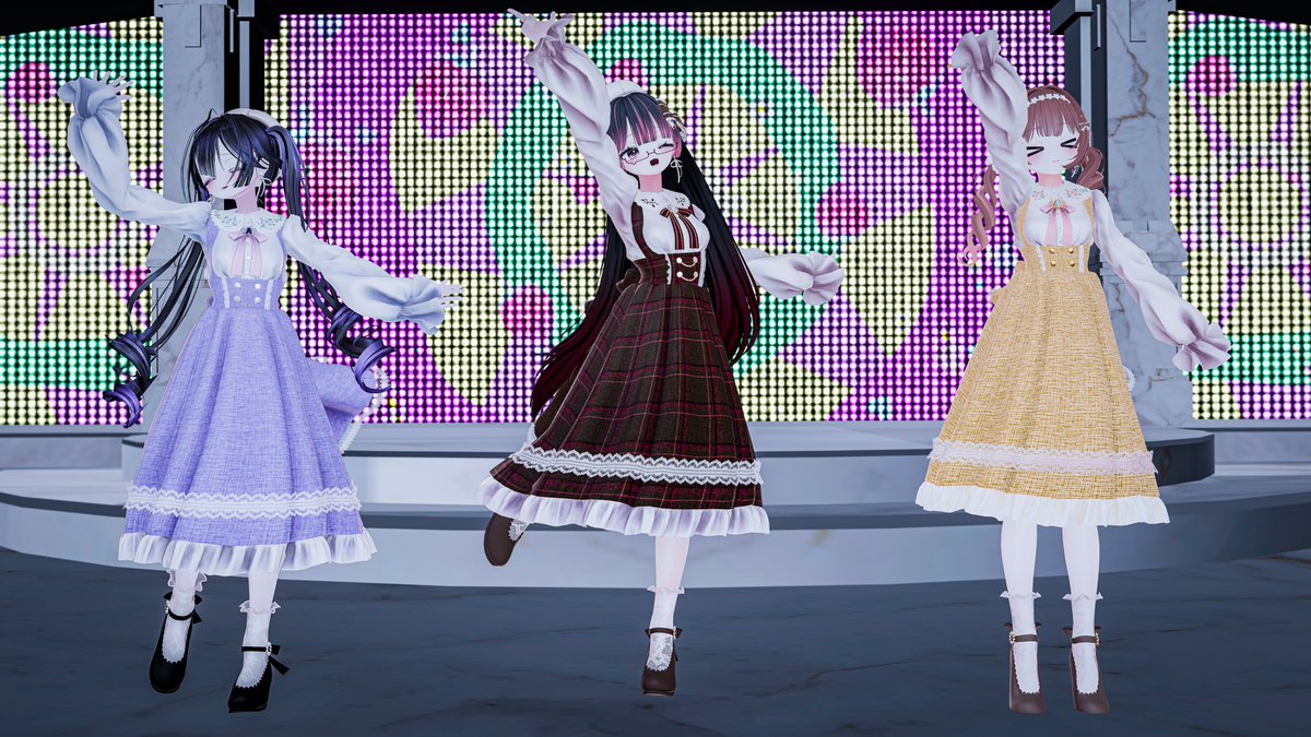 Milly_VRC's tweet image. 2025.11.11 
#りそ生誕祭2025 
🎵あまい夢からすきってして