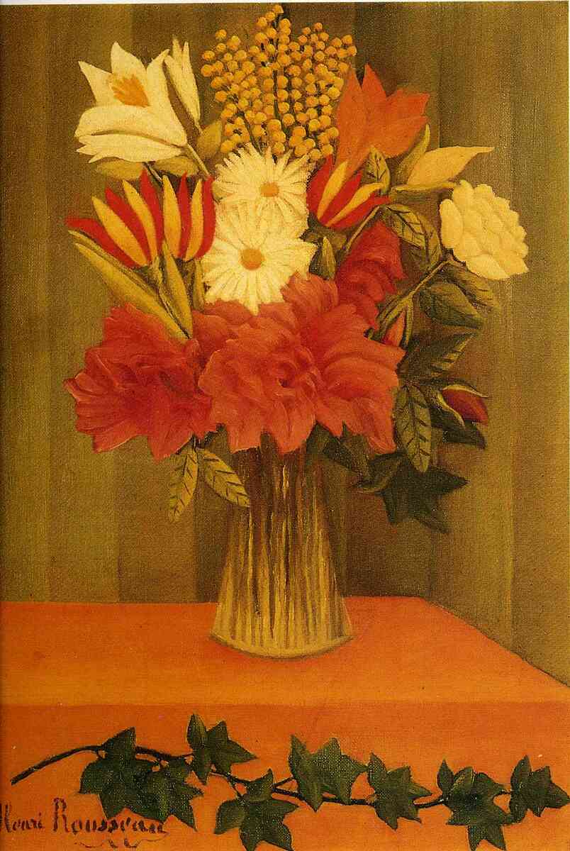 Vase of Flowers #artbots #rousseau
