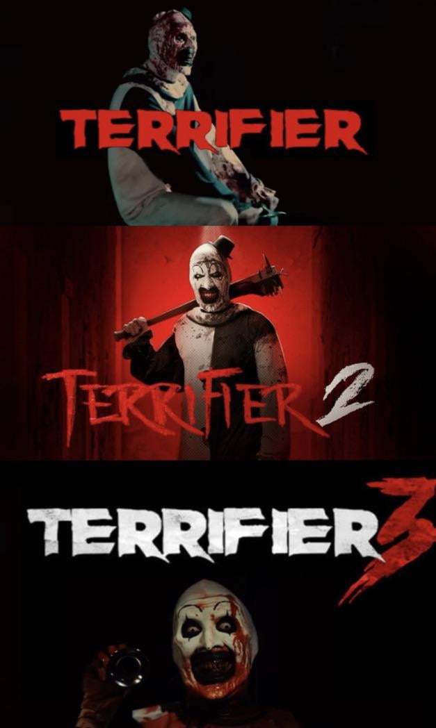 ElPare89's tweet image. ¿Cuántos defensores hay por aquí de las películas de Terrifier? 😎