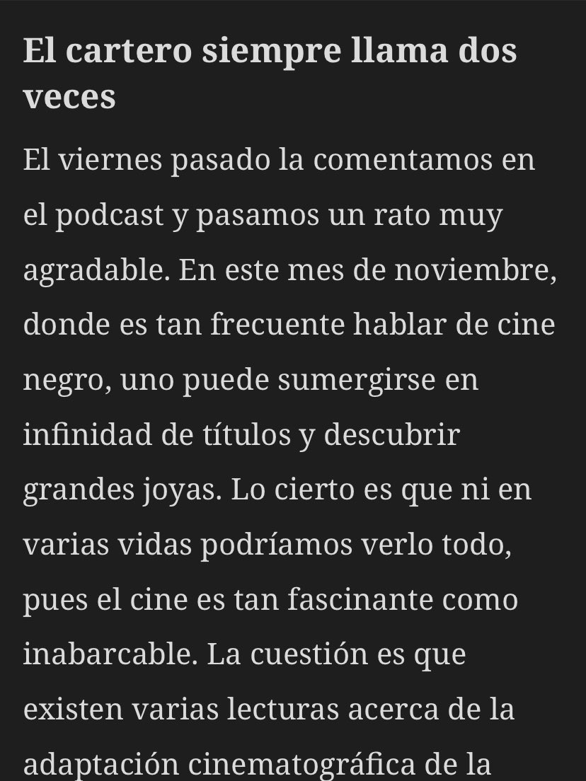 ThePhantomastic's tweet image. Columna dominical.

A veces no siempre.

porphantom.wordpress.com/2025/11/16/el-…