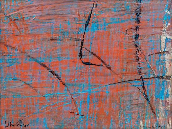 Life scars - PhiloThilo Nov 16, 2025
#digitalpainting #lifescars #philothilo