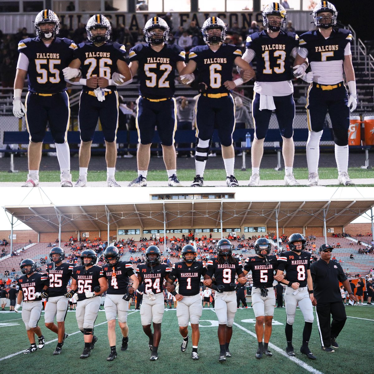 Foothall Coverage Schedule 

Hillsdale vs Danville (Full Coverage) 
Big Walnut vs Massillon (Full Coverage) 
Shelby vs. Galion (Photos) 
Archbishop Hoban va Walsh Jesuit (Photos) 
Avon vs Highland (Photos) 
Colonel Crawford vs. West Jefferson (Photos) 
St. Henry vs. Marion Local