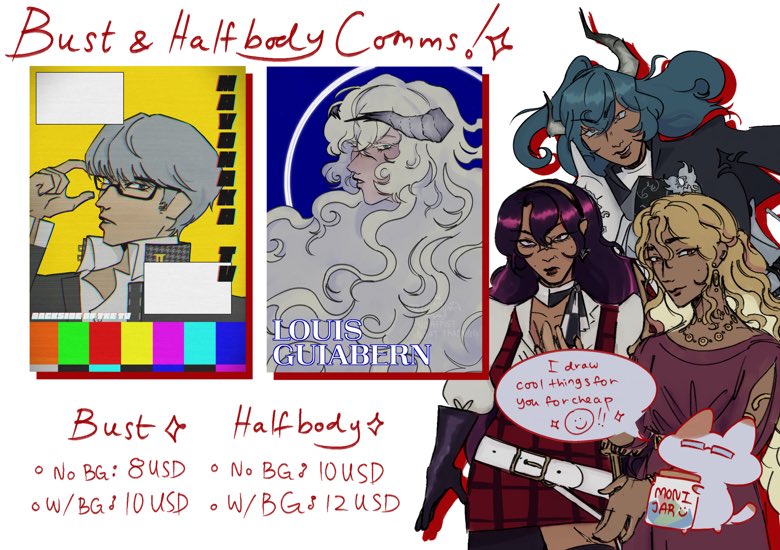 cttnfeltgembira's tweet image. DO YOU WANT COOL AND AWESOME ART AT INSANELY CHEAP PRICES⁉️⁉️⁉️⁉️

then you may pay me a few dollars just for that :]c 

Ko-fi link below!