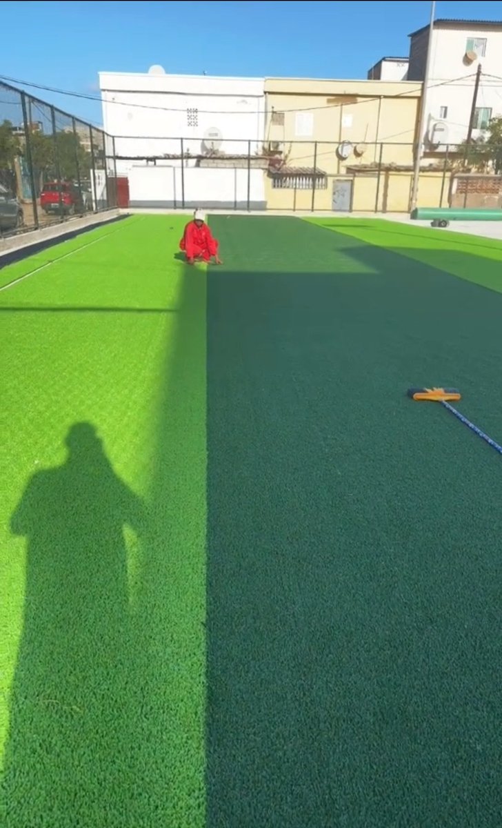 HeTouchroad's tweet photo. We are working hard. Soon Children can play football at this green field. https://t.co/vU0avg4W8L