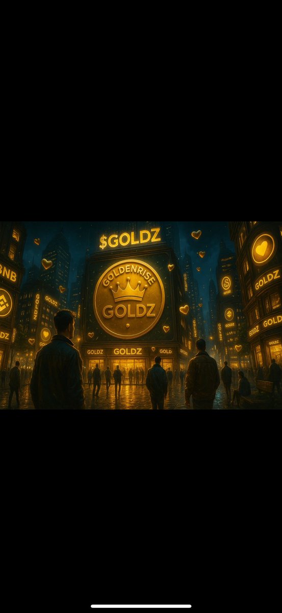 Good day GOLDZ Fam ! 🚀 Ready to rocket to the moon with GoldenRise? 🌕✨ Do your own research (DYOR) and discover why GOLDZ is the next big thing! 💰💎 Let’s keep the vibes high and the smiles wide — more joy, more wins, more family! 😄🔥 Join us and let’s rise together! 🚀💯