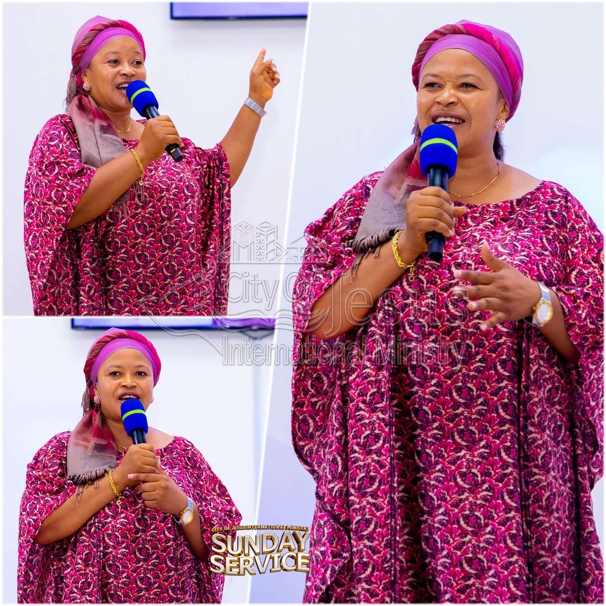 During the Sunday live service at the City of Jesus International Ministry, the woman of God, Evangelist Joy, stepped onto the podium radiating an anointed grace to heal and set the captives free. This divine power flows directly from the throne of grace.