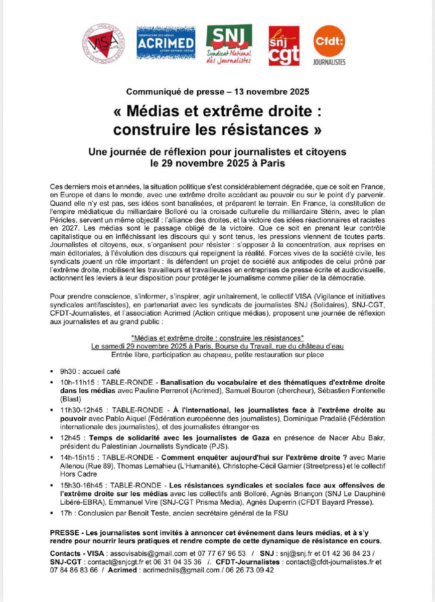 Observatoire du journalisme (Ojim) tweet media