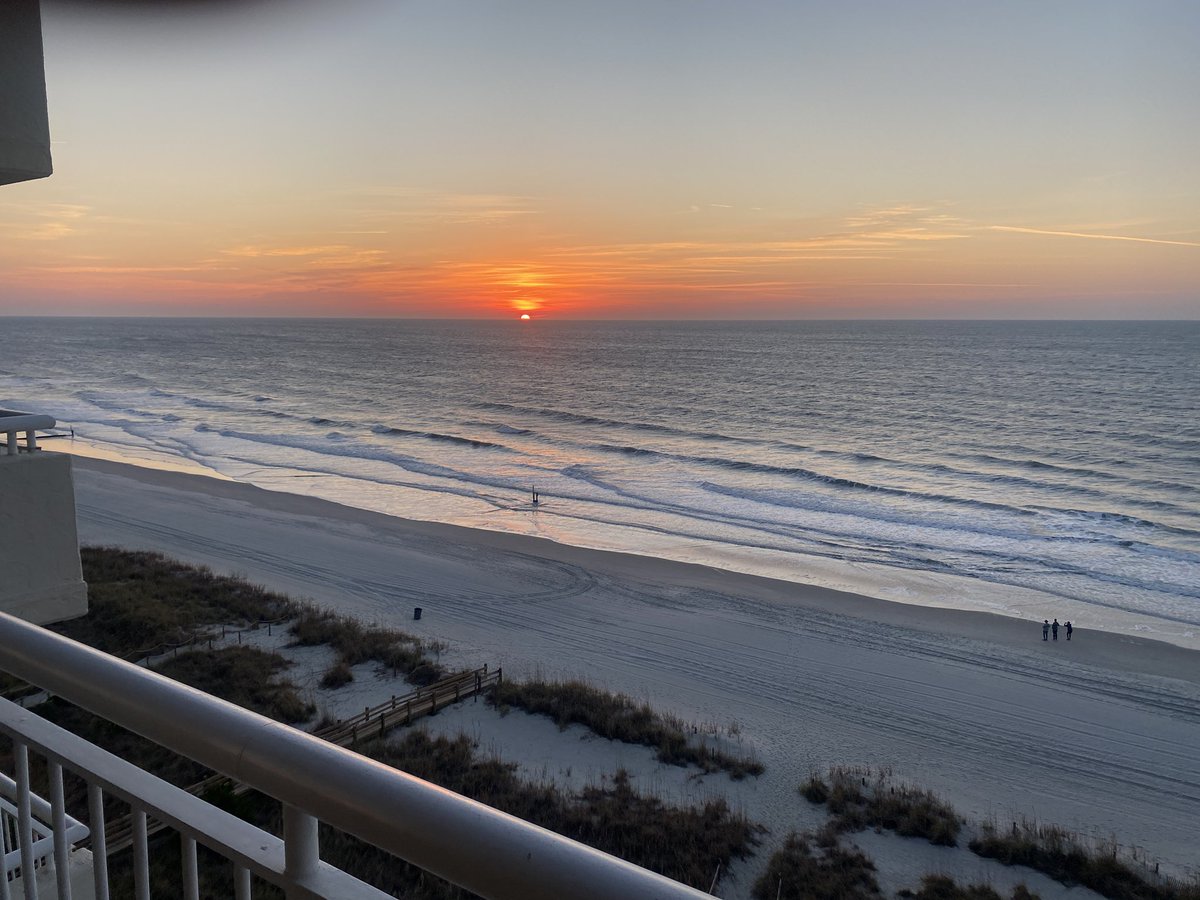 Day one of our annual pilgrimage to North Myrtle Beach, SC, where I started my journey with Jesus in 1974 on a pier a few hundred yards from where I’m standing