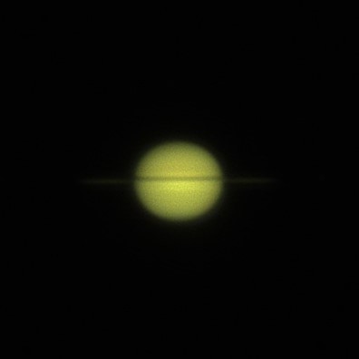 kenohba's tweet photo. 良い天気だっので、輪っかほぼ消失直前の土星撮影。
まだまだ下手っぴです。 https://t.co/HKN0uwgOhu