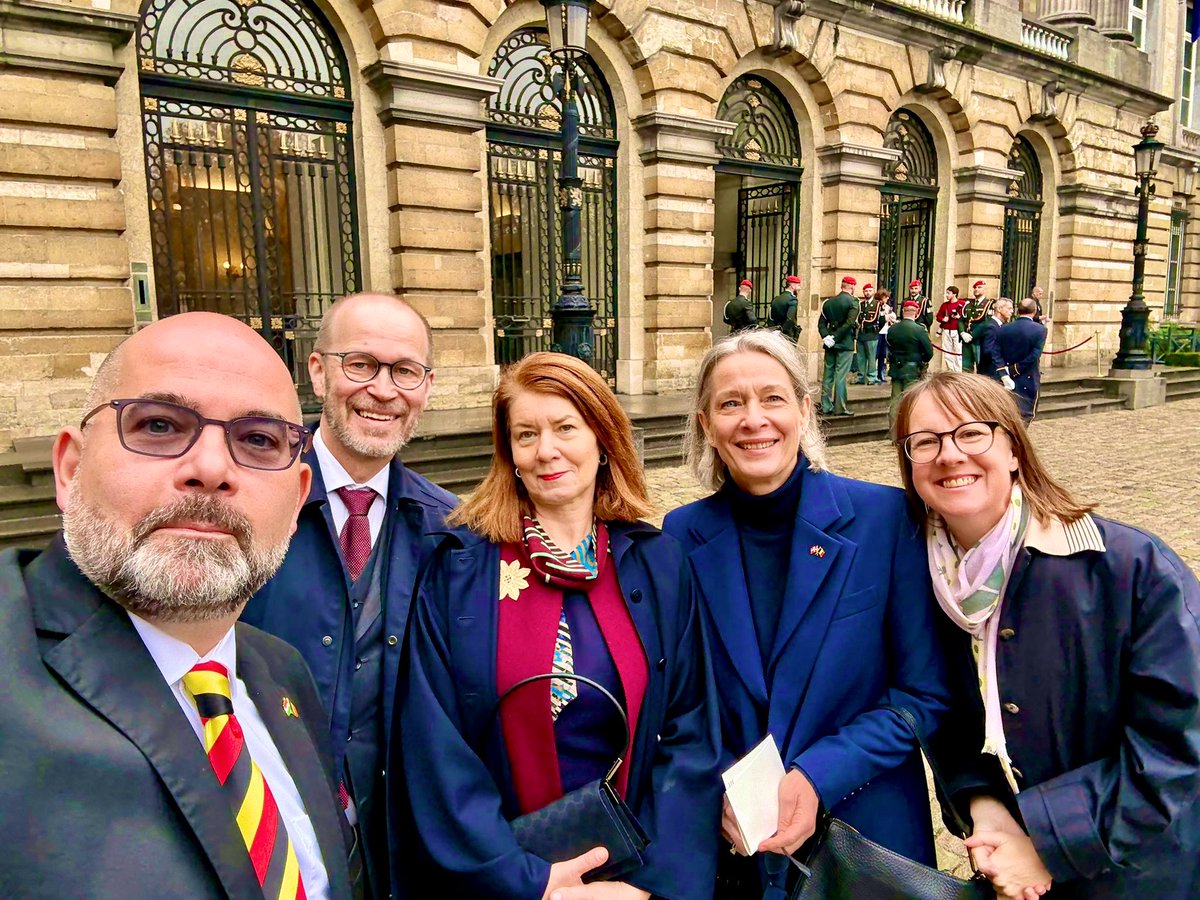 🇧🇪 Honoured to join the Te Deum at St. Michael &amp; St. Gudula Cathedral and the King’s Day celebration in the Belgian Chamber of Deputies. Inspiring speeches on “Diplomacy in a changing world” by PM Bart De Wever, FM Maxime Prévot and both Speakers.

Happy King’s Day weekend! 🇧🇪