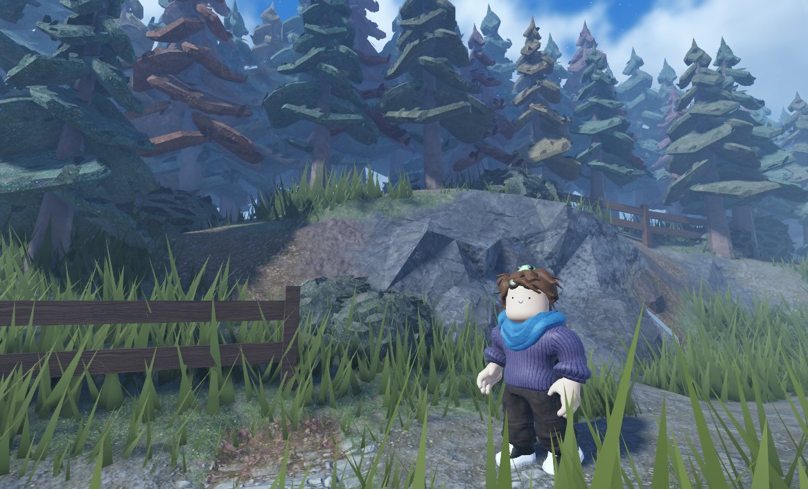 PufferLord1579's tweet image. I got a little tired of being stuck in my room and decided to take a walk in nature... I just didn&apos;t remember there being so many mosquitoes here

 #Roblox #RobloxGameDev #LowPoly #IndieGameDev #3DModel #RobloxBuilds