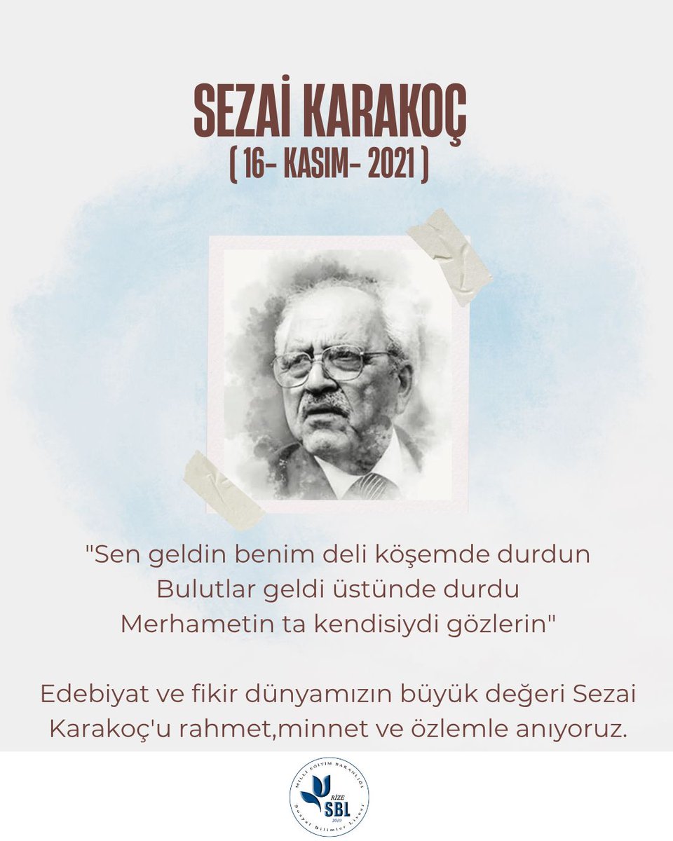 Rize Sosyal Bilimler Lisesi (@rizesbl) on Twitter photo 