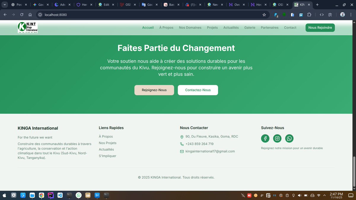HermesOliho's tweet image. 🚀#Laravel12 m’a vraiment fait level-up en 2025.
Avec son écosystème ultra-complet et ses outils d’admin (Filament, Moonshine, Nova…), j’ai pu créer plus vite et plus pro.
Puissant, simple, efficace.
Laravel reste un vrai game changer. 💯🔥
#Laravel #PHP #WebDevelopment