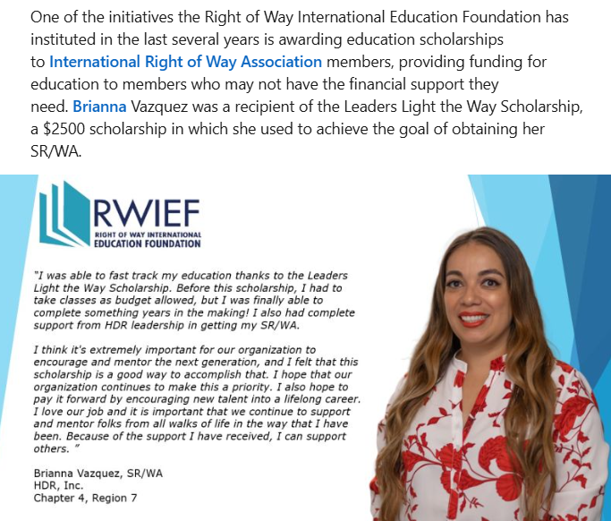 Right of Way International Education Foundation tweet media