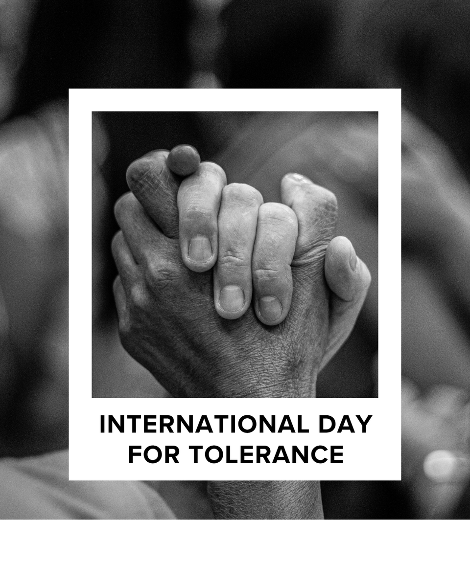 PortmanKen's tweet photo. “This world would be a much better place to live in if all of us could be a little more tolerant in our lives".

Warm wishes on International Tolerance Day 🙌

#InternationalDayforTolerance #Holiday #November16th #DayforTolerance https://t.co/vTCgH0TtMz