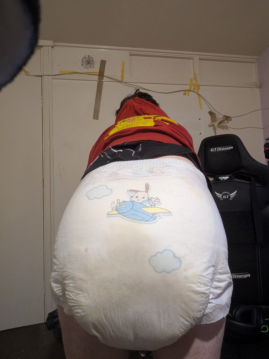 Yesterdays super soggy diaper hehe