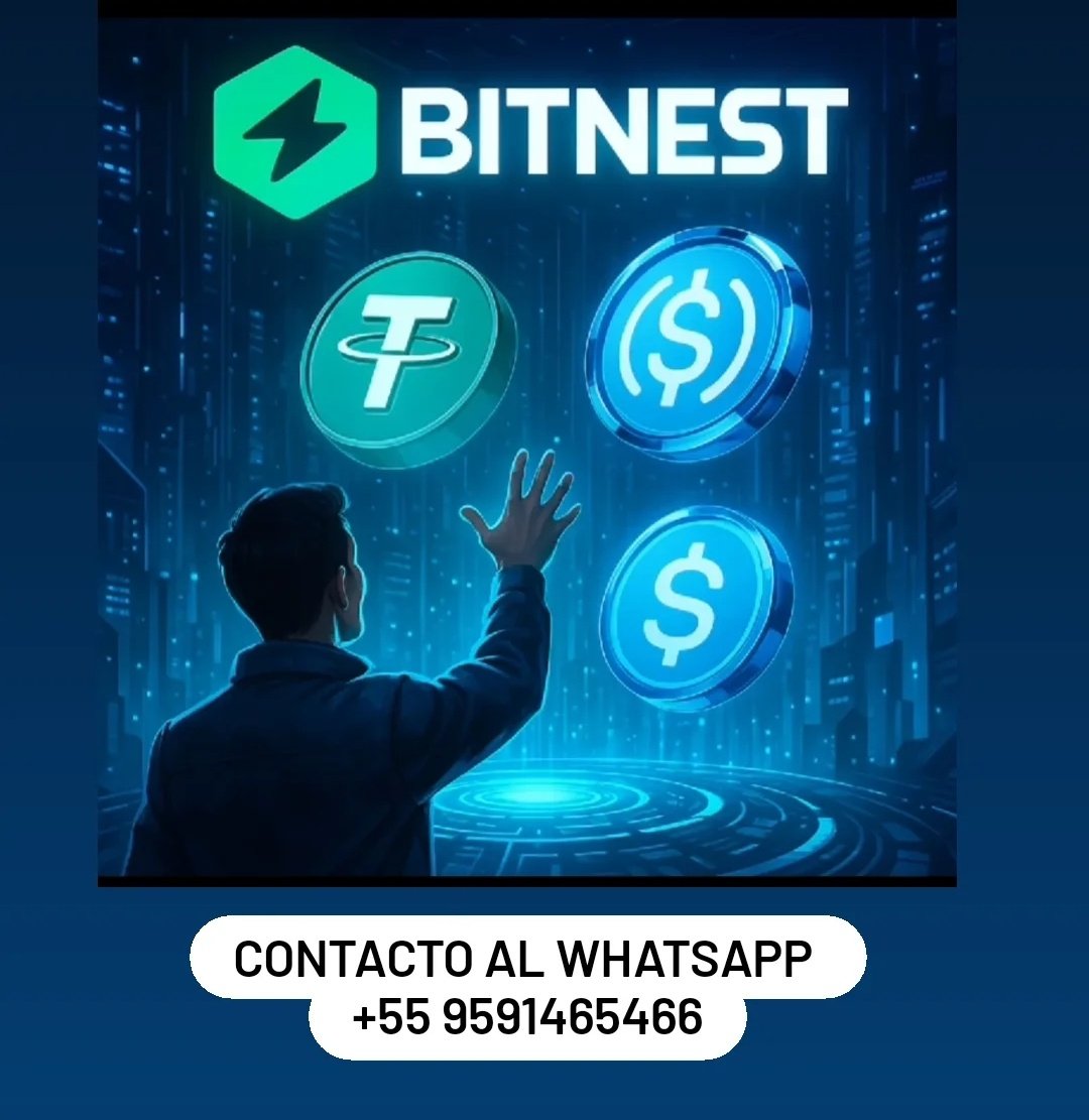 Cotizaciones_'s tweet image. Buen día!
Plataforma de inversión BITNEST 
➡️Unete usando el link bitnest.finance/8HLSC
➡️Contacto al WhatsApp +55 9591465466
#inversion
