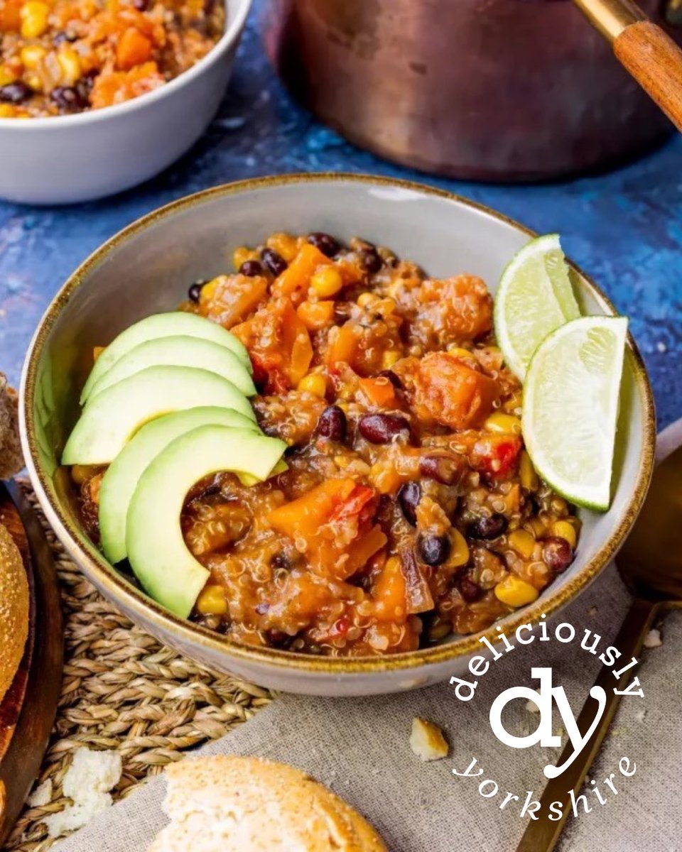 Slow cooked to perfection, this Black Bean, Quinoa &amp; Sweet Potato Stew from the team at <a href="/Gordon_Rhodes/">Gordon Rhodes</a>  is simple and comforting and perfect for chilly November evenings.

deliciouslyorkshire.co.uk/recipes/black-…

#madeinyorkshire #DY #DeliciouslyYorkshire #Yorkshire
