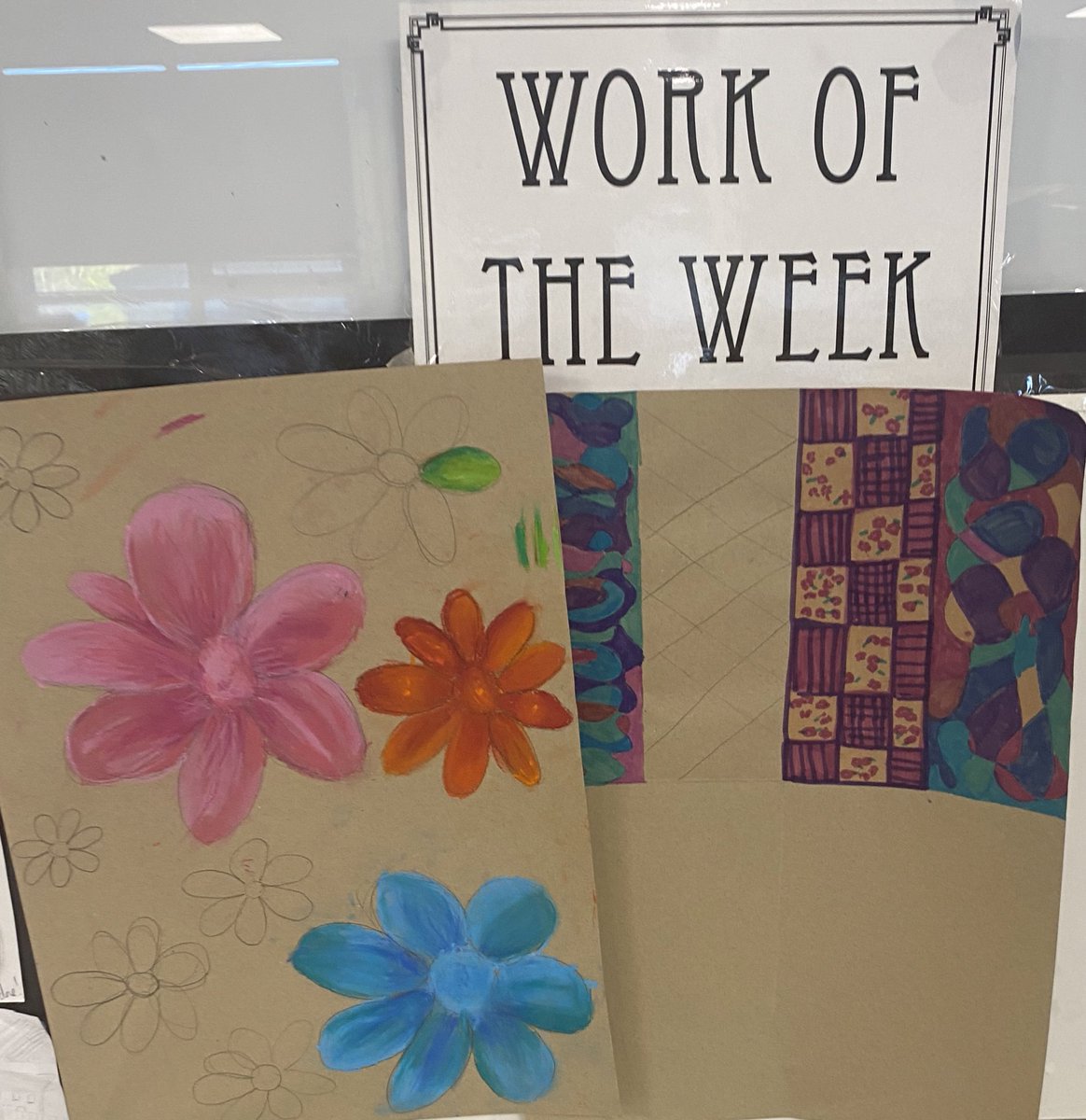 dept_art's tweet image. 🎨Well done to S2 Pupil Sophie who Mrs H has selected as Studio 58’s Work of the Week🎨
#skillsdevelopment #celebratingsuccess